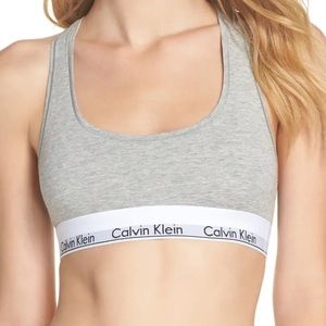 Calvin Klein Racerback Cotton Sports Bra